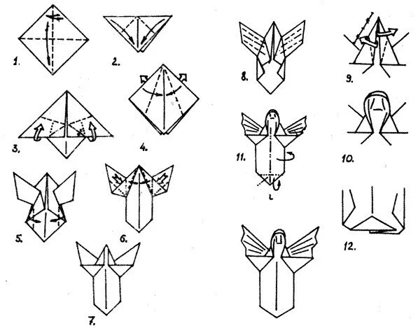Как сделать Оригами из бумаги
